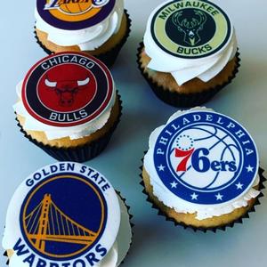 Basketball Cupcakes